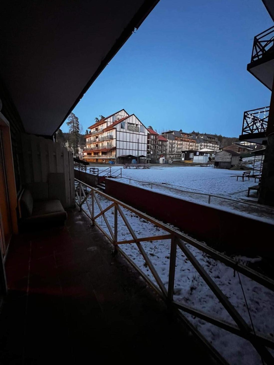 Hotel Mgzavrebi 巴库里阿尼 外观 照片